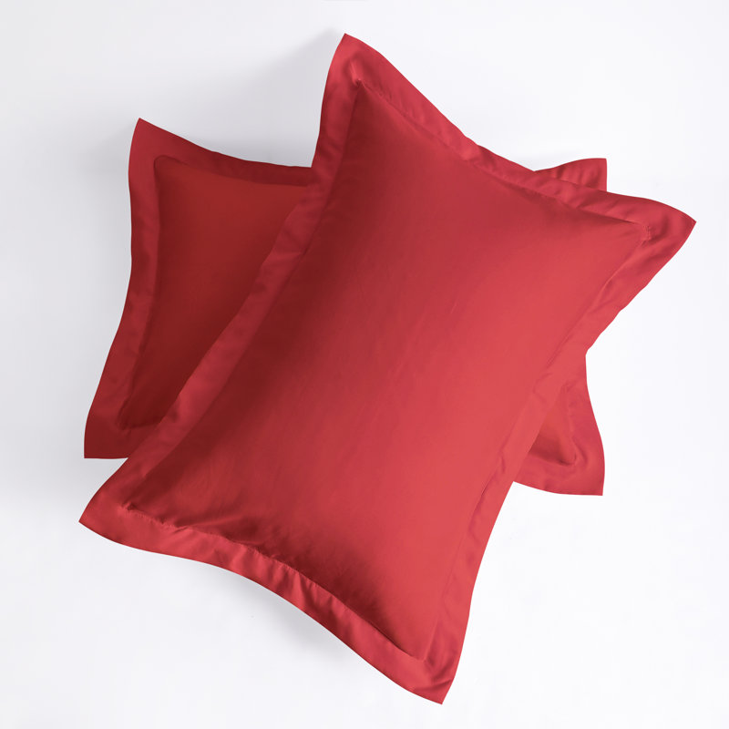 Sham Set, Queen, Wine Red