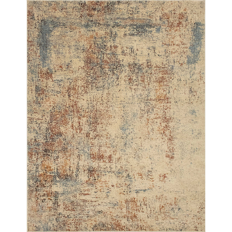Toro Abstract Indoor Rug, Rectangle 5'2" x 8'