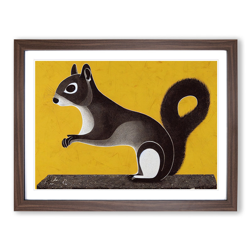 Squirrel - Single Picture Frame Print