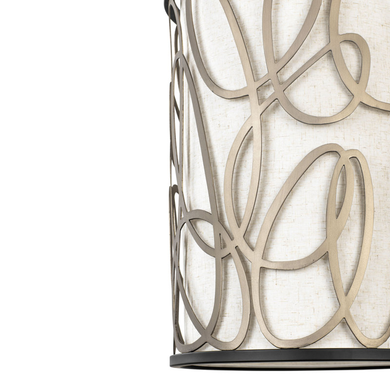 Grand luminaire suspendu 6 lumières Scribble