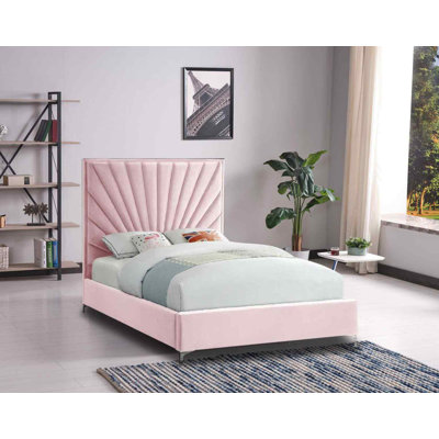 Upholstered Velvet Bed