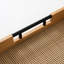 Grands plateaux rectangulaires en rotin naturel Ascano