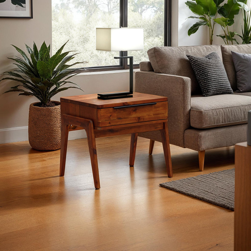 Lito End Table With Storage