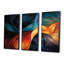 Ensemble de décorations murales rétro Blue Orange-261312921-261312917