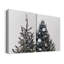 Arbre de Noël disco I - Toile tendue avec châssis de qualité supérieure - Prêt à être accroché