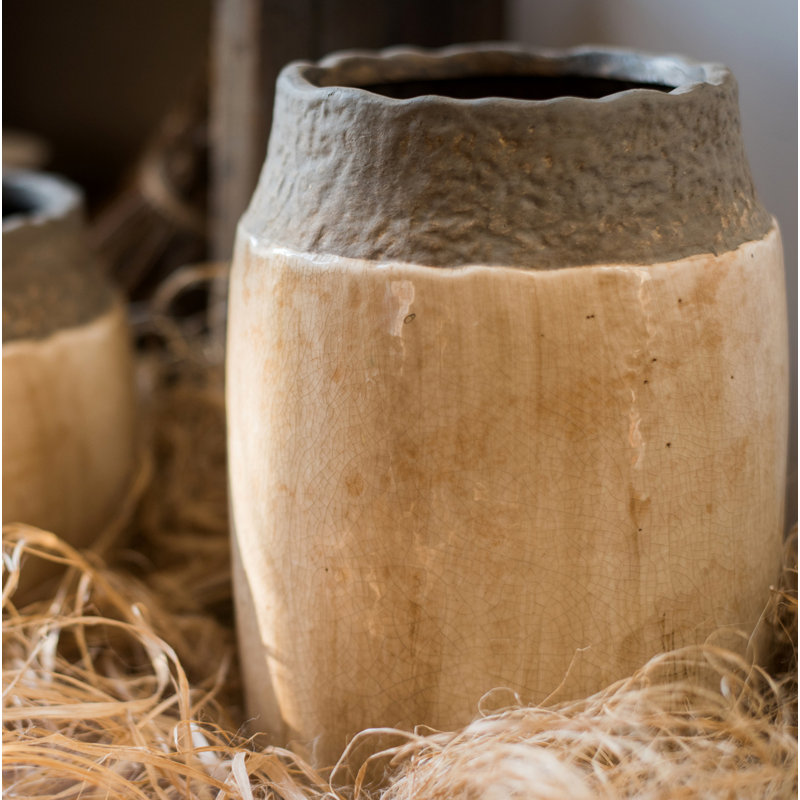 Vase de table Aleksandra, H 9,3 po x l 7 po x P 7 po