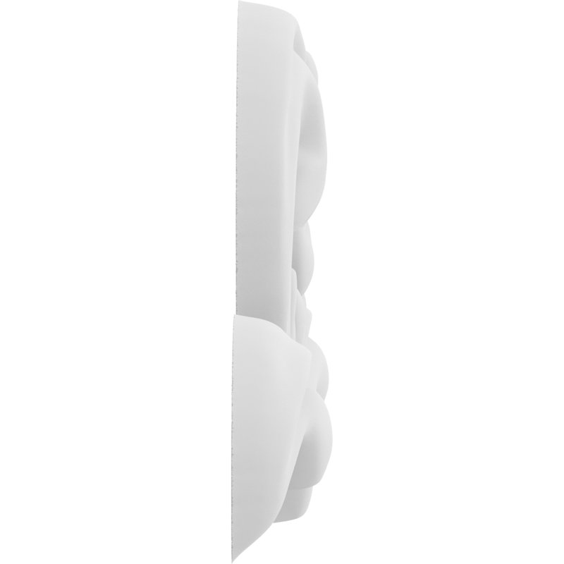 Rosette cheviot, H 5 po x l 10 po x P 0,88 po