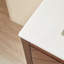 Meuble-lavabo mural simple et flottant 30 po avec comptoir en céramique pré-assemblé 30 po