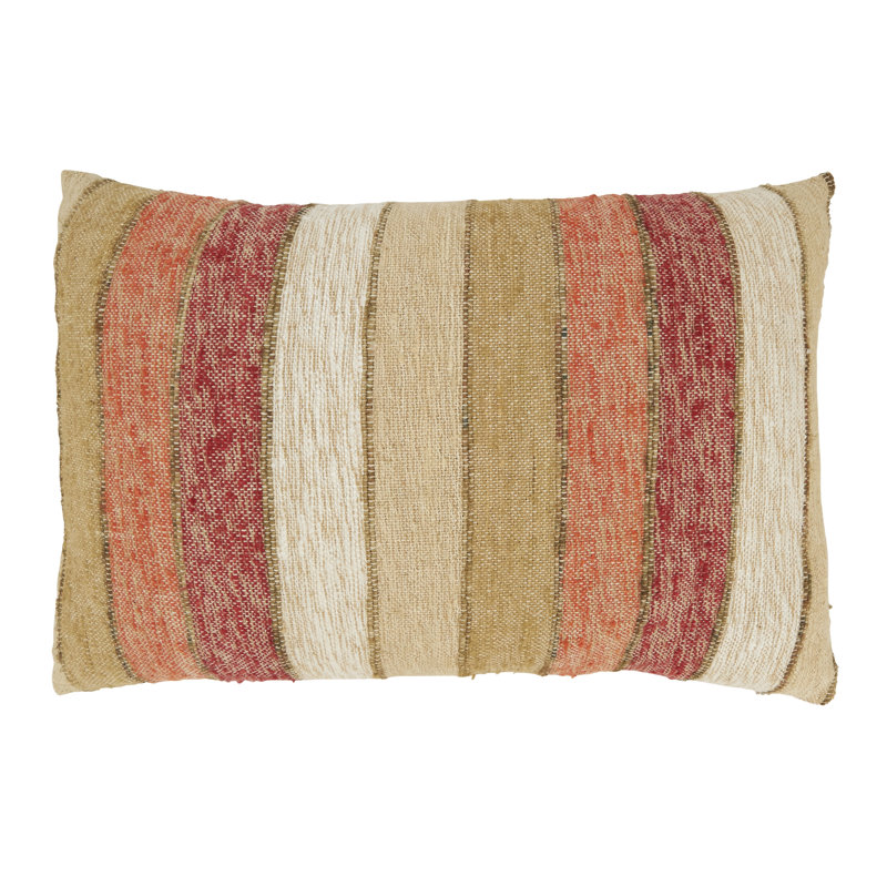 Housse de coussin en coton Rowe Collection, H 16 po x l 24 po, Rectangulaire