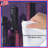 Purple City Skyline Comforter-123325000