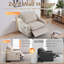 Fauteuil inclinable électrique sans gravité, canapé inclinable Cloud avec ports USB et Type-C - beige-486102973-486102974
