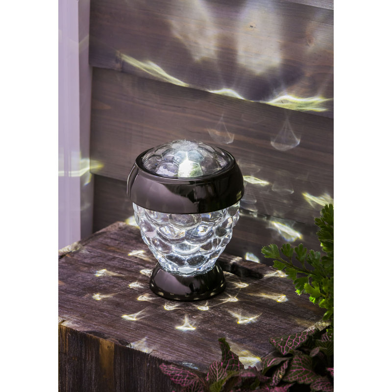 Lampe sur pied extérieure 6,25" à piles Bardem