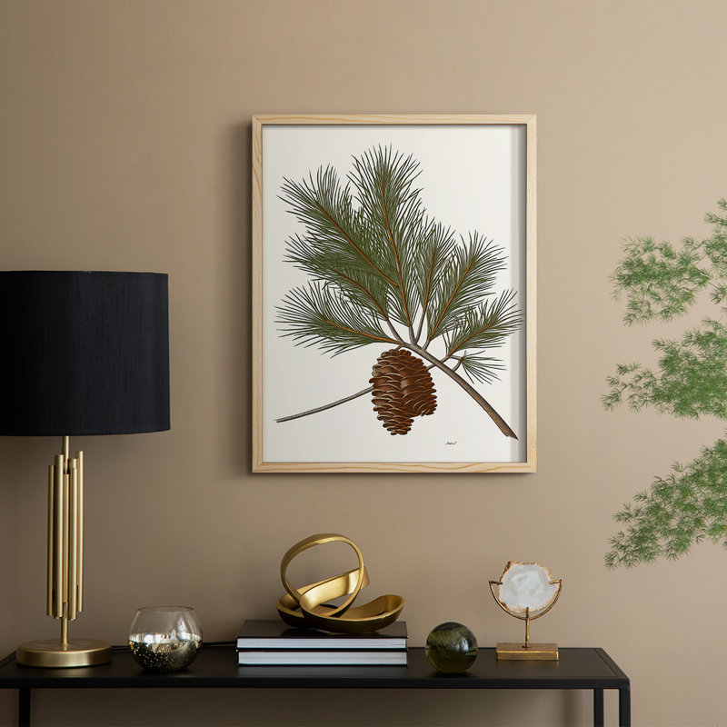 Art des Fêtes de Noël - Série 2 - CCL XXI, reproduction encadrée - bois massif, H 30 po x l 24 po, Natural