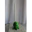 Très grande statue de sucette en fibre de verre verte et rose Shianna 10 po x 10 po x H 34 po-1616629396-1616527892