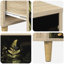  Bedside Cabinet Sonoma Oak Engineered Wood Nightstand Bedroom Furniture