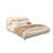 Everly Quinn Upholstered Platform Bed with Fabric Padded Headboard and Pine Wood Base Slats, No Box Spring Needed-1563618052-1560767161