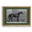 Équitation à carreaux I - reproduction d'art sur toile-570367178-570367179