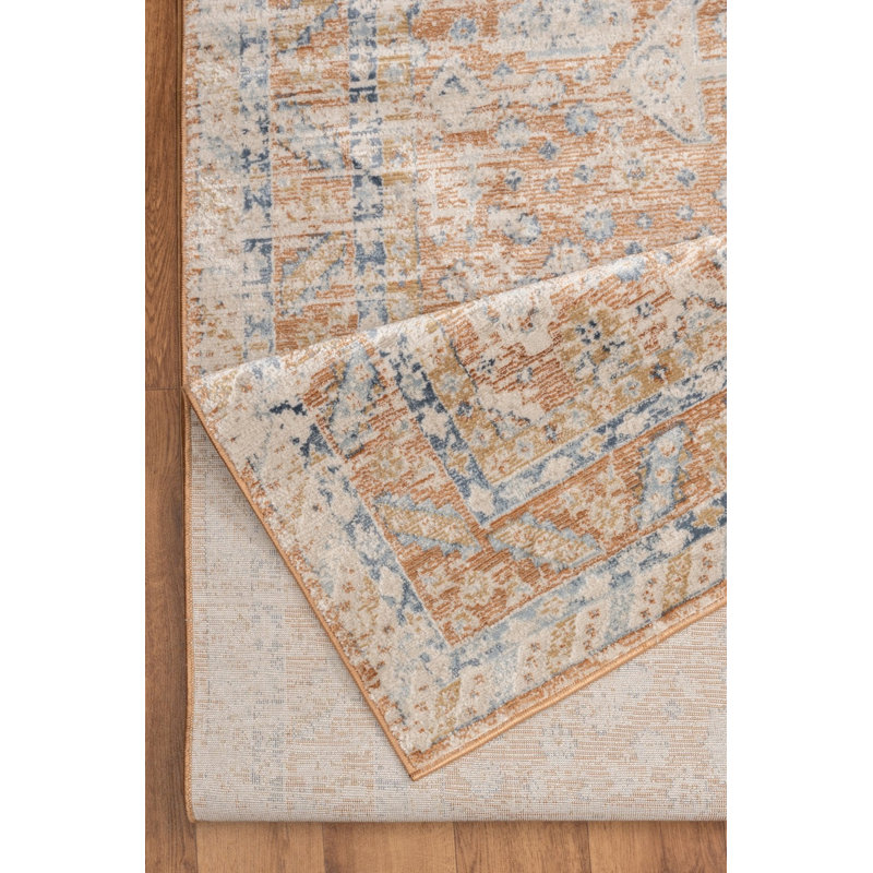 Hette Oriental Indoor Rug, Rectangle 7'10" x 10'3"