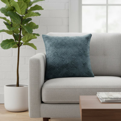 Explorer Sutter Geometric Feather Reversible Throw Pillow