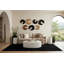 Shear Coffee Table, Rectangle, White Stone-167067978