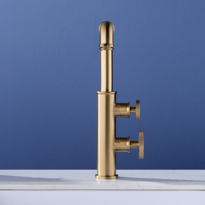 Single-Hole 2-handle Bathroom Faucet