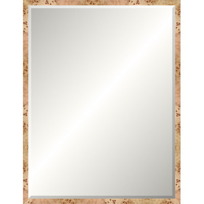 Blonde Burl Mirror