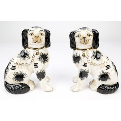 Saunders 8" Staffordshire Dog Pair