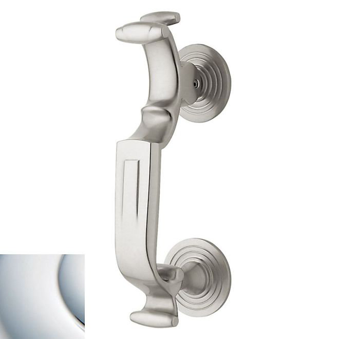 Baldwin Door Knocker, Polished Chrome