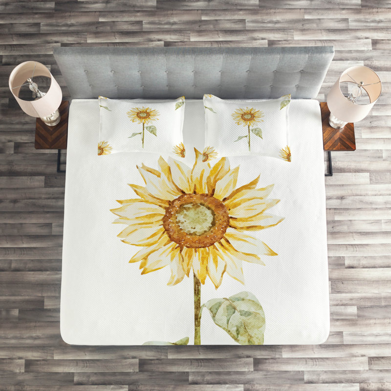Flower Farmhouse / Country Coverlet
