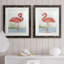 Flamingo I - ensemble de 2 peintures-1346141809-1346141813-1417989014