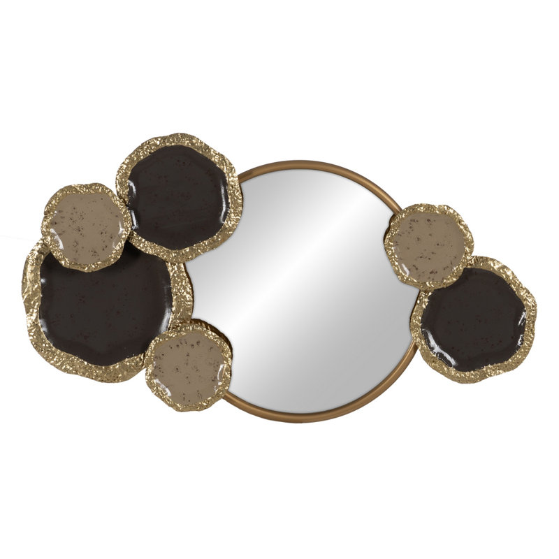 Allysah Abstract Wall Decor on Metal