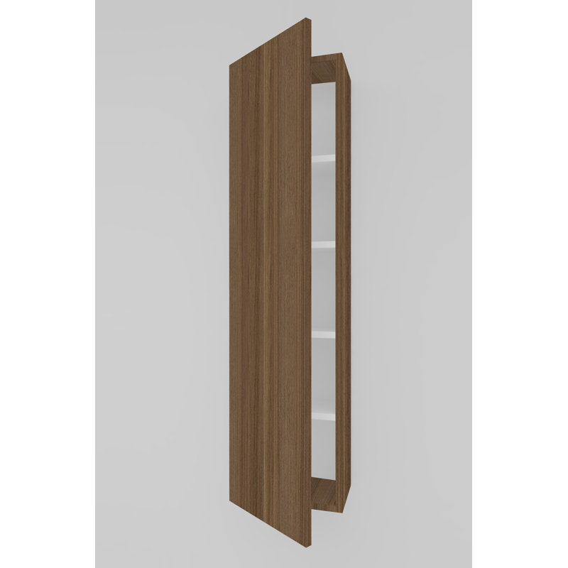 Javen Linen Cabinet, Dark Brown