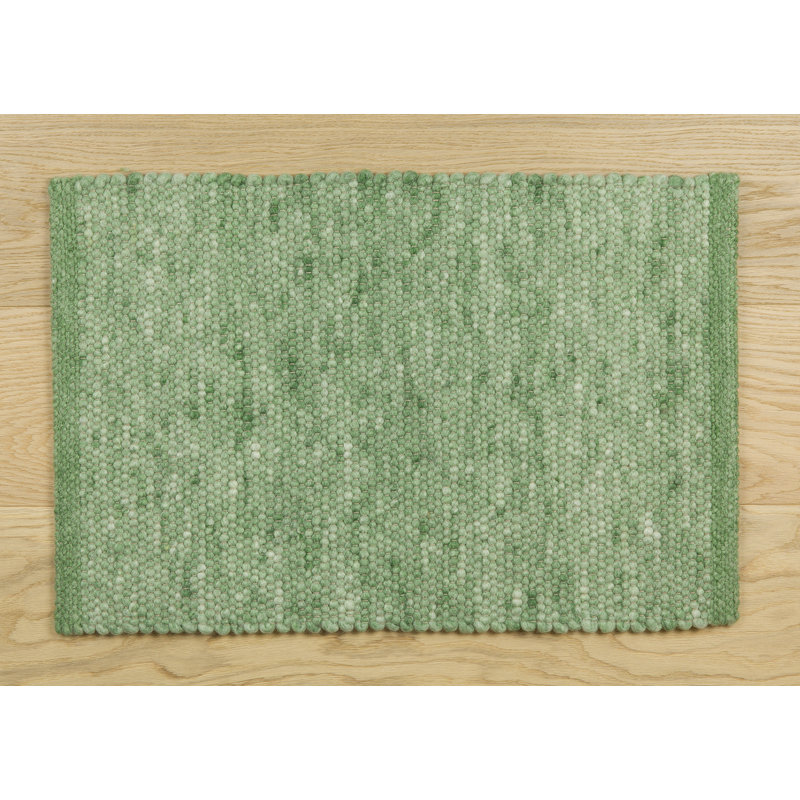 Solid Colour Wool Area Rug, Rectangular 170 x 240cm