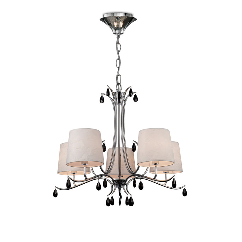 Oney 5 - Light Pendant, Polished Chrome