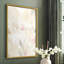 «Soft Abstraction II», reproduction encadrée - bois massif