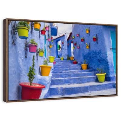 Moroccan Blue Street