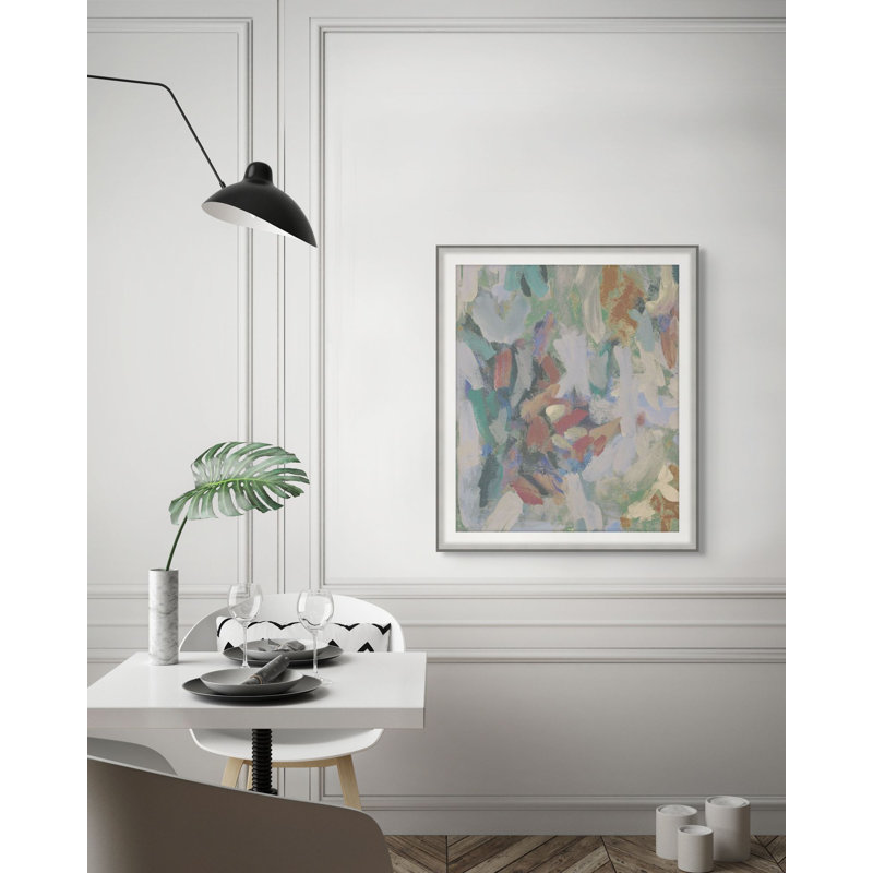 Abstract Print by Katie Willes, 22.75" H x 19.75" W