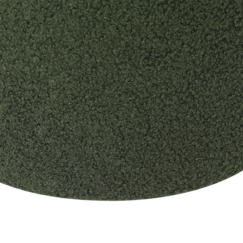 Repose-pieds en tissu avec repose-pieds H 15 po, Vert