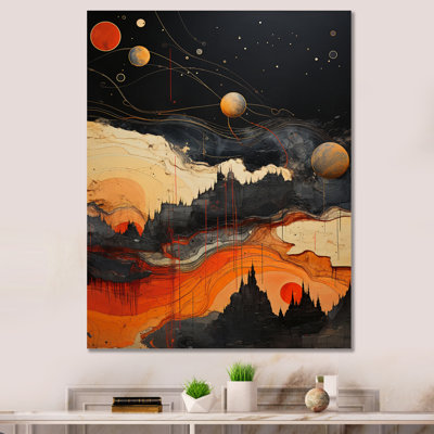 Jupiter Mars Majesty Bold I - impressions d'art mural de Jupiter