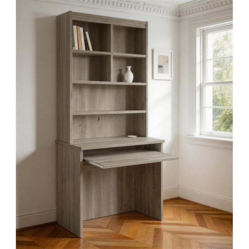 Haajirah Computer Desk, Grey