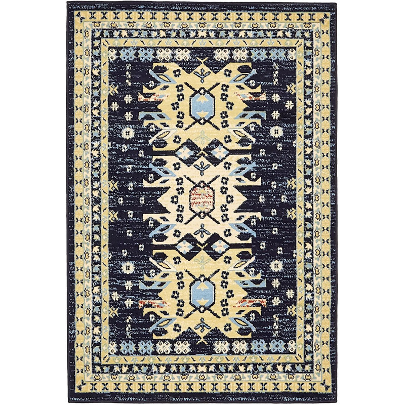 Tapis bleu Adonnis, Rectangle 9 pi 10 po x 13 pi