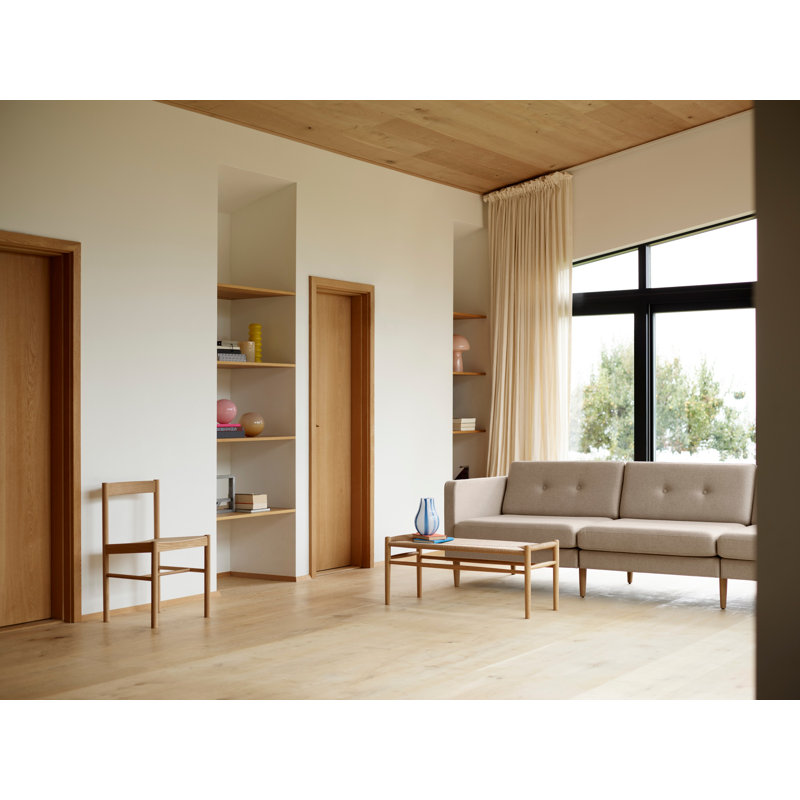 J83 Solid Wood Bench, Natural
