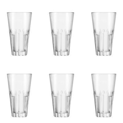 10 Strawberry Street Stepback Glassware, Hiball