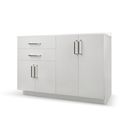 36.32'' W x 48'' H Physician Office Ready To Assemble Base Kitchen Cabinet With 3-Drawers, 1-Door Ready-to-Assemble