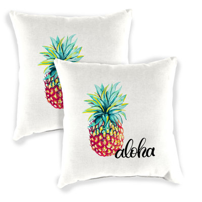 16" x 16" Outdoor Throw Pillow (Set of 2)