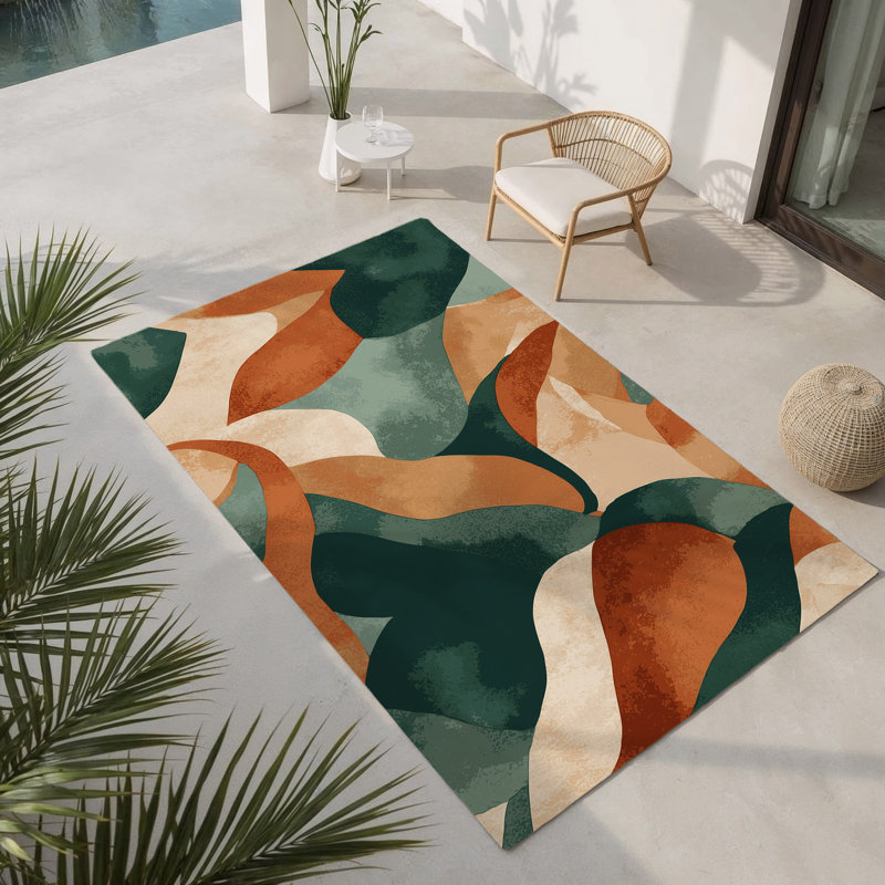 Tapis cuivre et cuivre, Rectangulaire 3 pi x 5 pi