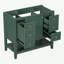 Meuble-lavabo 36 po sans lavabo, base d'armoire seulement, une armoire et trois tiroirs-107238310