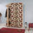 Modern Hall Stand with Multipurpose Hanging Rack, Sonoma Oak, 53.1 x 75.6 x 14.2 inches | 100% Melamine Coated Particle Board, Thickness: 0.7 inches | Stylish Design with Plastic Legs & Wooden Handles, Ample Storage & Shelves-1646741992
