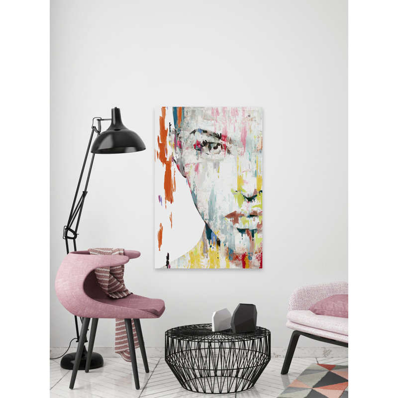 Unblinking Eyes by Parvez Taj - Wrapped Canvas Painting, 152 cm H x 101 cm W