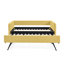 Divan-lit capitonné en tissu avec lit gigogne Boucle-1072917250-1072917261